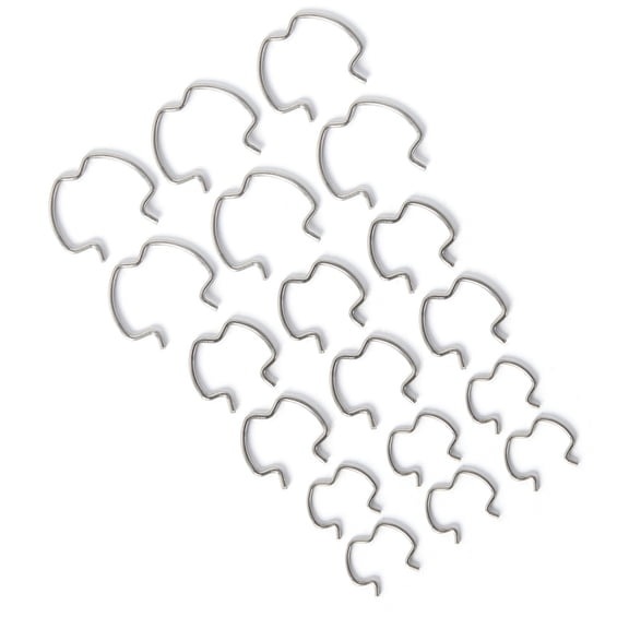 18Pcs Quick Connector Clip 800-801 Steel Leakproof Design Transmission Oil Coolers Line Clip For Cooling Systems