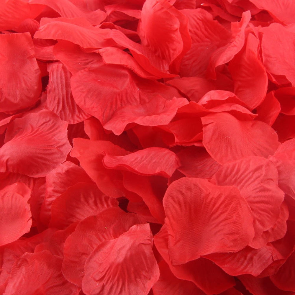 18Pcs Scented Rose Flower Petal Bath Body Soap Wedding Party vases with