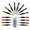 thumbnail image 1 of 18Pcs Screwdriver Set, 16 Different Magnetic Precision Screwdrivers and 2 Anti-static Tweezers, Suitable for Repairing Phone, Watch, Glasses, Laptop, Toys, Comes in a Storage Box, 1 of 7
