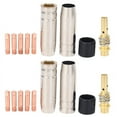thumbnail image 1 of 18Pcs/Set 15Ak Mig/ Welding Nozzle Contact Tips 0.8X25mm M6 Gas Connector Holder Set Ad068+, 1 of 5