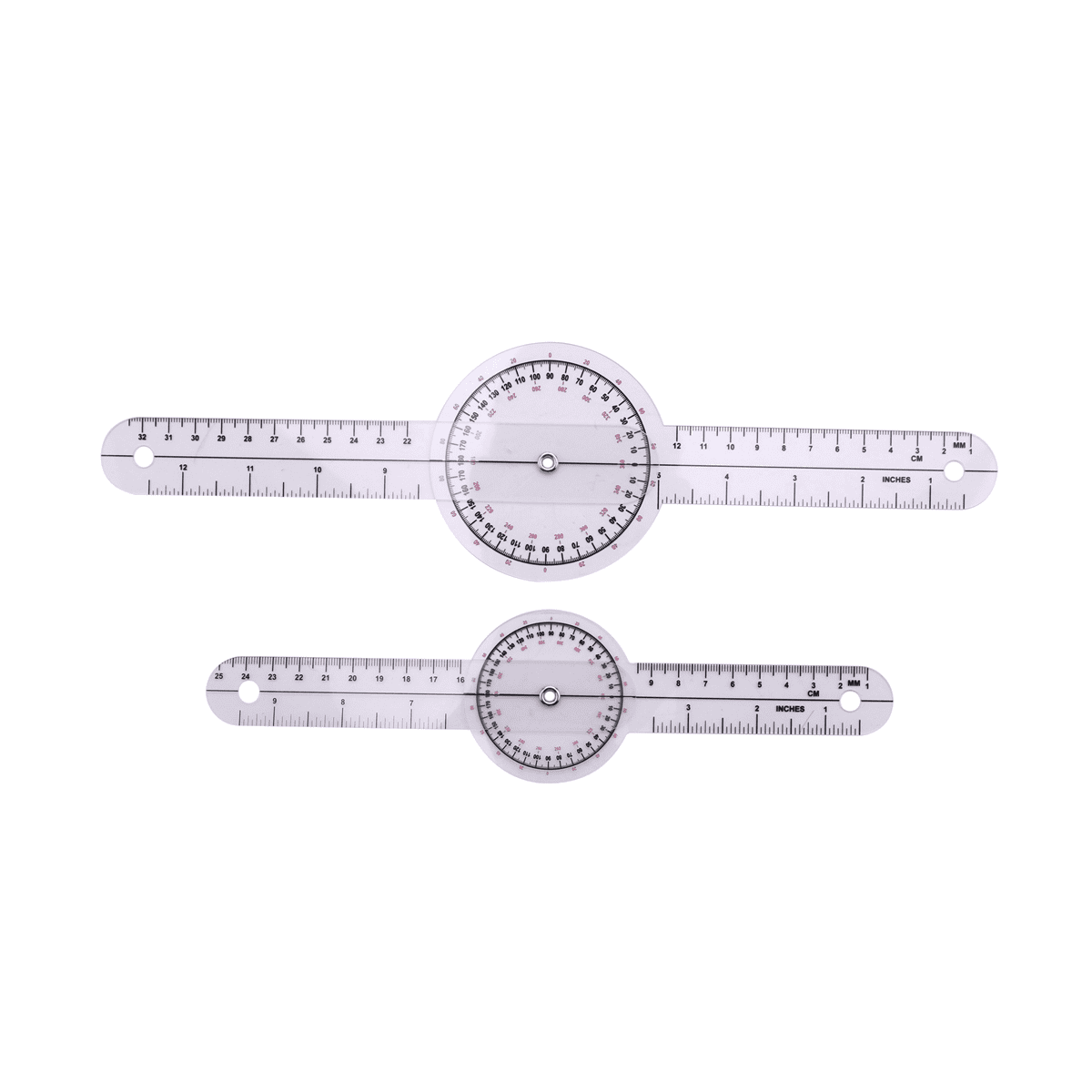 18Pcs Spinal Ruler Spinal Finger Goniometer Protractors MultiRuler