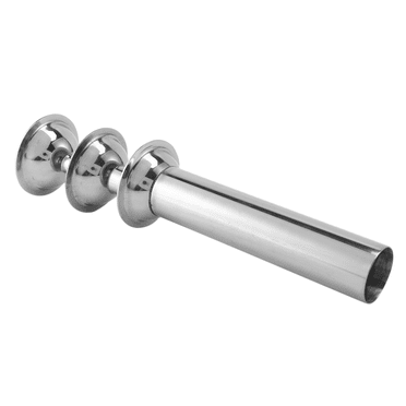 Stainless Steel Sausage Stuffer Tube - 3/8" (9mm) X 1-9/16" Base For LEM, Cabelas - Smokehouse Chef
