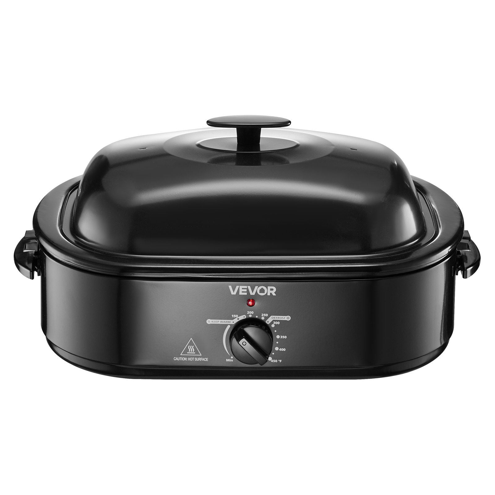 18QT Fast-Cooking Electric Roaster Oven with Self-Basting Lid ...
