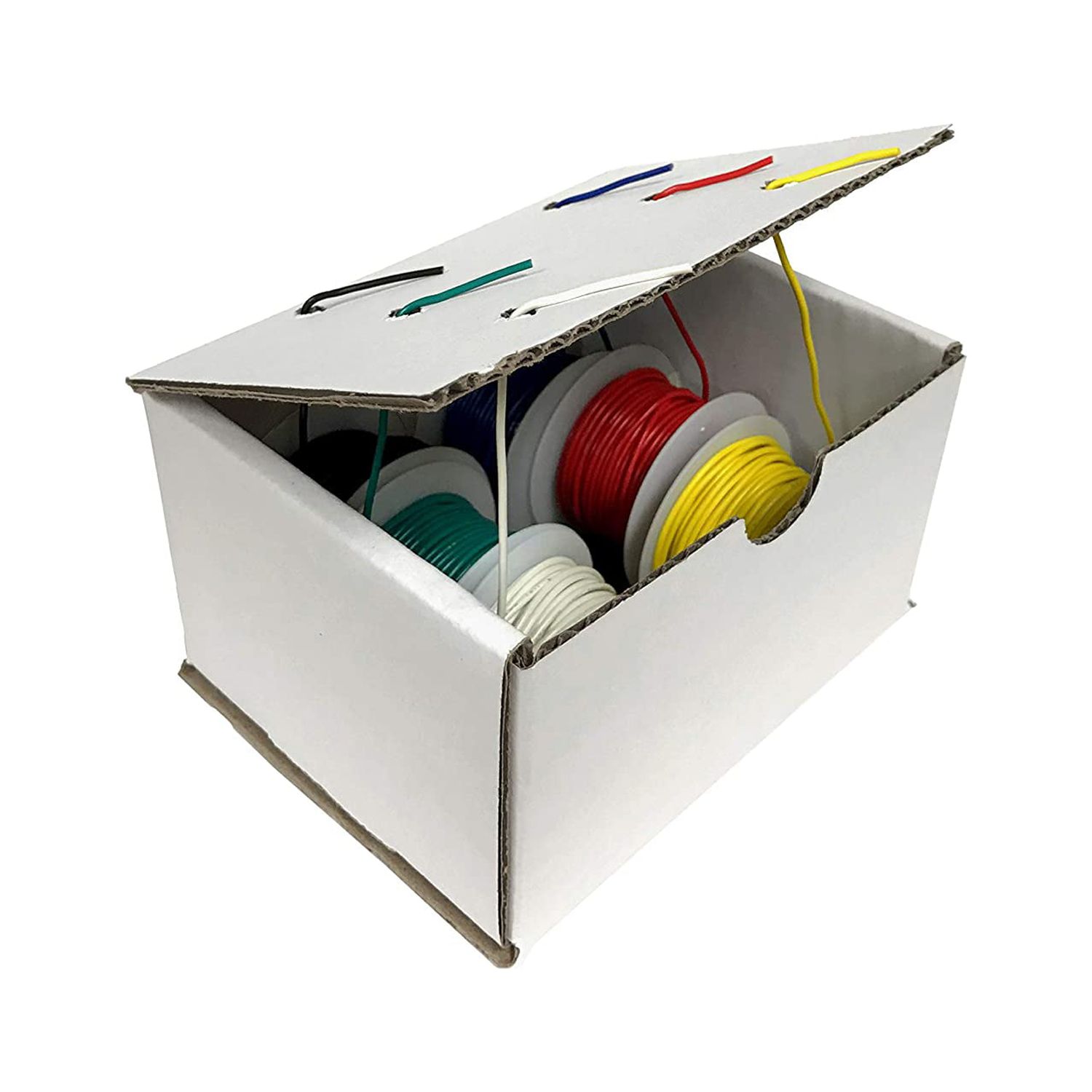 18STRPTFEKIT 18 AWG Gauge PTFE Wire Kit, Stranded Hook Up Wire, 25