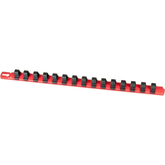 18SocketOrganizerand15Dura-ProHDClips-Red-1/2"