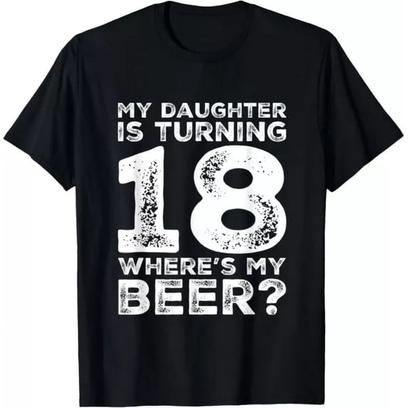 18Th Birthday Dad Mom 18 Year Old Daughter Gift Family Squad T-Shirt Unisex S-5XL Hot Trending Shirt, Vintage Birthday Gift