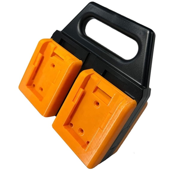 hejhncii Space Efficient Battery Organizers Rack Holds 4 Unit ABS Not Slip Base Upgrades