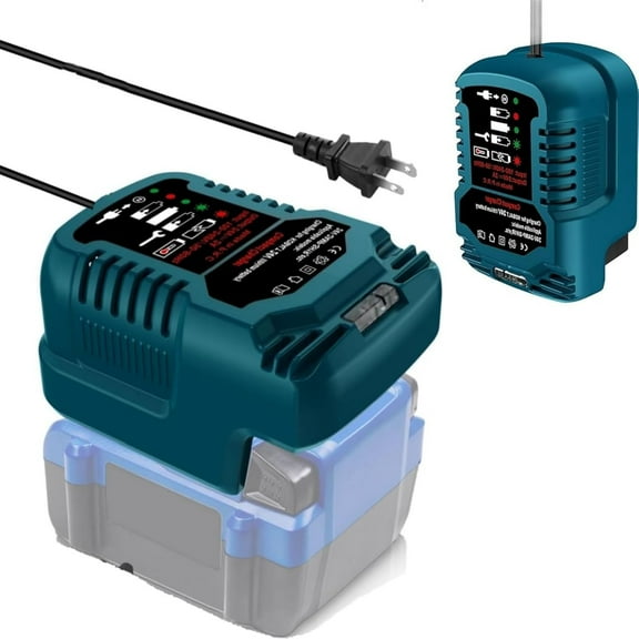 18V 22V Li-ion Battery Charger Lithium Battery Charger For Makita Kobalt Milwaukee Dewalt Bauer Worx  Greenworks Bosch mini Fast Charging/ Car plug /US plug