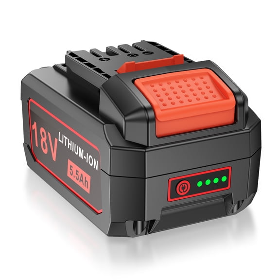 18V 5.5Ah Replacement Battery for Flex 18V Battery FL1850, Charge/Discharge Protection, Tool Battery