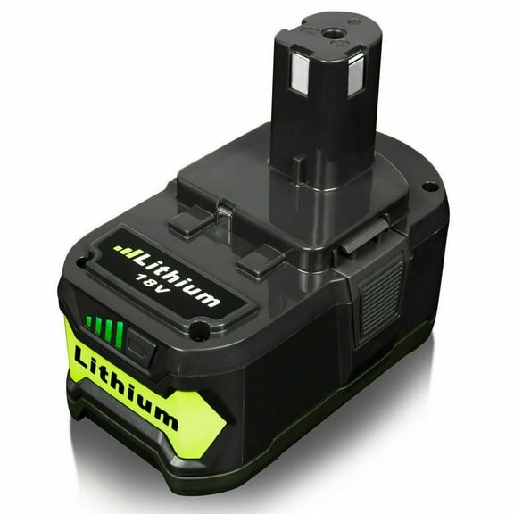 18V 6.0Ah Extended Battery for Ryobi ONE+ Leaf Blowers, String Trimmer, Edger, Hedge Trimmer