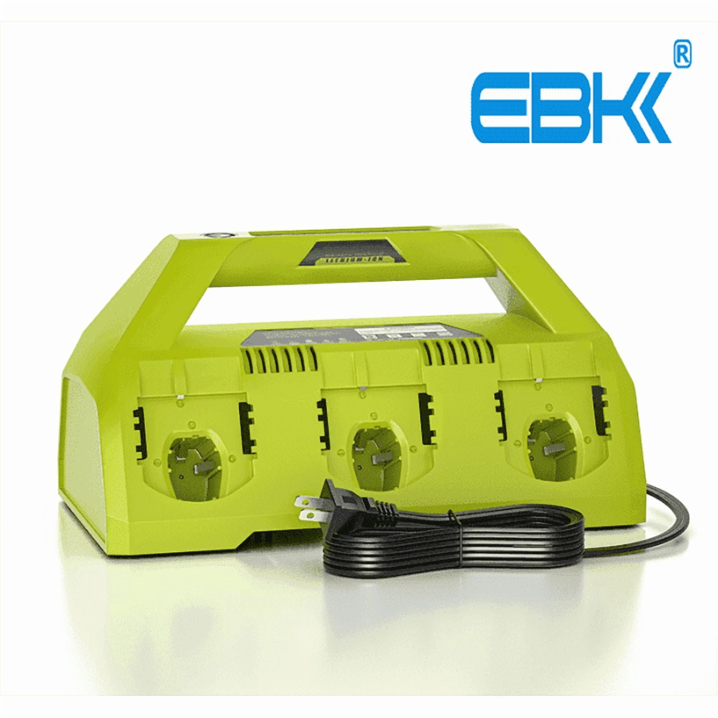 18V  6-Port Charger for Ryobi Battery Charger,Compatible with P135 Ryobi 18V ONE+ Battery P102 P103 P104 P105 P106 P107 P108 P109 PBP002 PBP003
