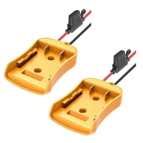 18V Battery Adaptors Secure Connection Fuses Protections Power Supply Housing