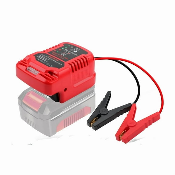 18V Battery Car Jump Starter Adapter Portable Jumper Cables Adapter 18V Li-ion Battery for Einhell Battery