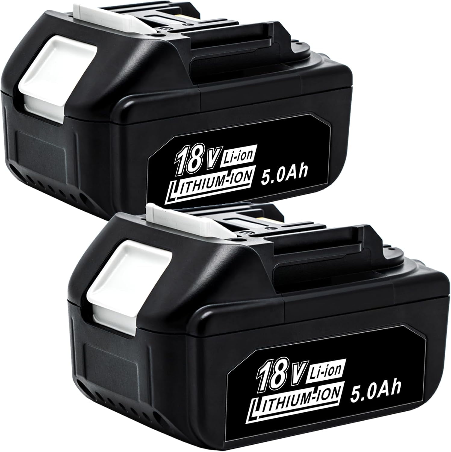 18V Battery Replace for Makita 18V Battery 5.0Ah Compatible with BL1830B BL1850B BL1840B BL1860B