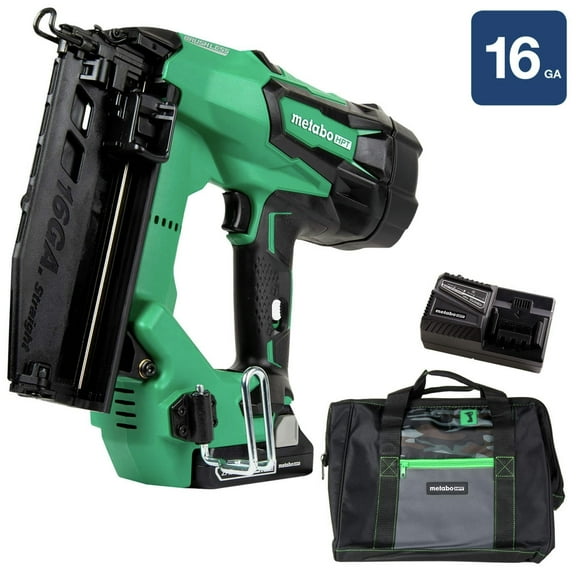 18V Brushless Lithium-Ion 16 Gauge Cordless Straight Brad Nailer Kit (3 Ah)