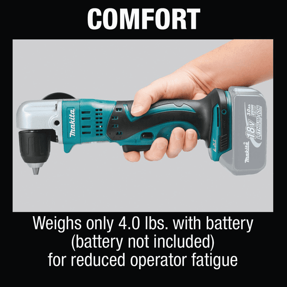 18V Cordless Angle Drill - Tool Only - Single Pack