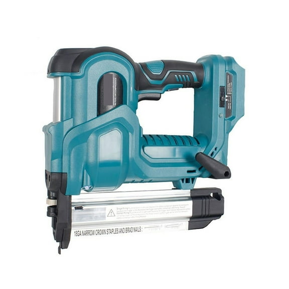 18V Cordless Electric 2 In 1 Nailer/Stapler Gun With 200pcs F50 And 9032(K432) Nail Compatible For 18v B Series Lithium Battery ,Easy Adapter & Wide Applications