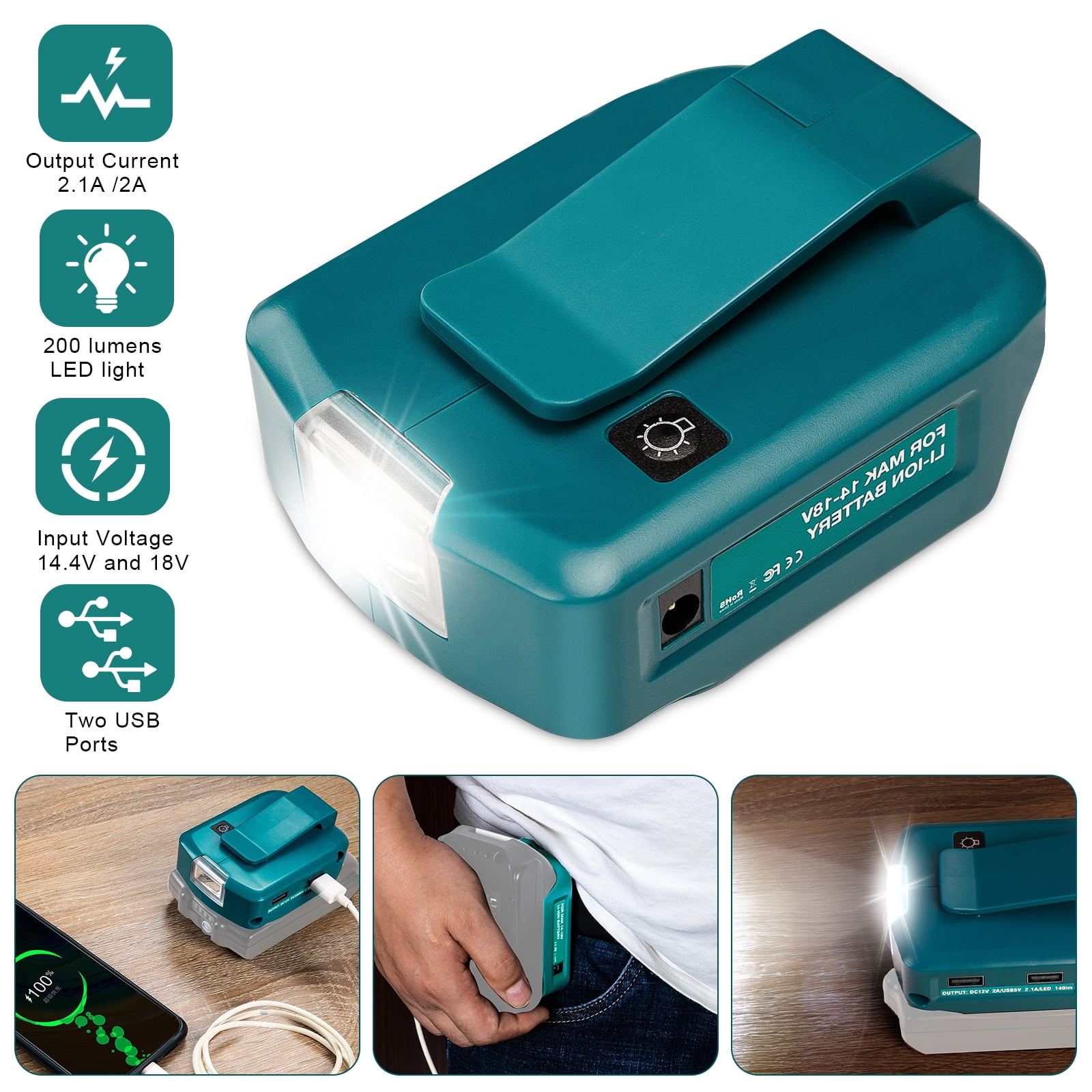 CHARGEUR DOUBLE RAPIDE MAKITA 18V  Location Windsor - LocationWindsor