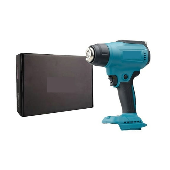 18V Heat Gun Shrink Wrapping Tool Hot Air Gun Air Dryer Soldering Thermal Blower with LED display, Tool only, No battery ,Variable Temperature