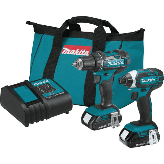 18V LXT Li-Ion Drill & Impact Cordless Tool Combo Kit - Single Pack  Professional & DIY Use, Standard Battery Platform