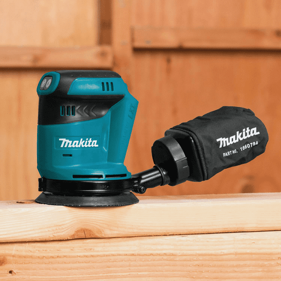 18V LXT Lithium-Ion Cordless Random Orbit Sander - Tool Only - Pack of 12 Professional & DIY Use, Standard Battery Platform