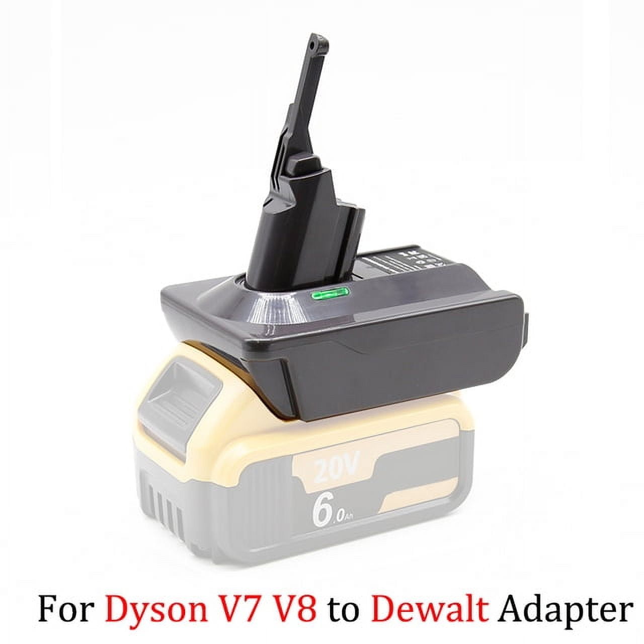 18V Lithium Battery Adapter for Dyson V6 V7 V8 Series To for Makita/Dewalt/Milwaukee Converter Vacuum Cleaner ToolDC58/SV11/SV10
