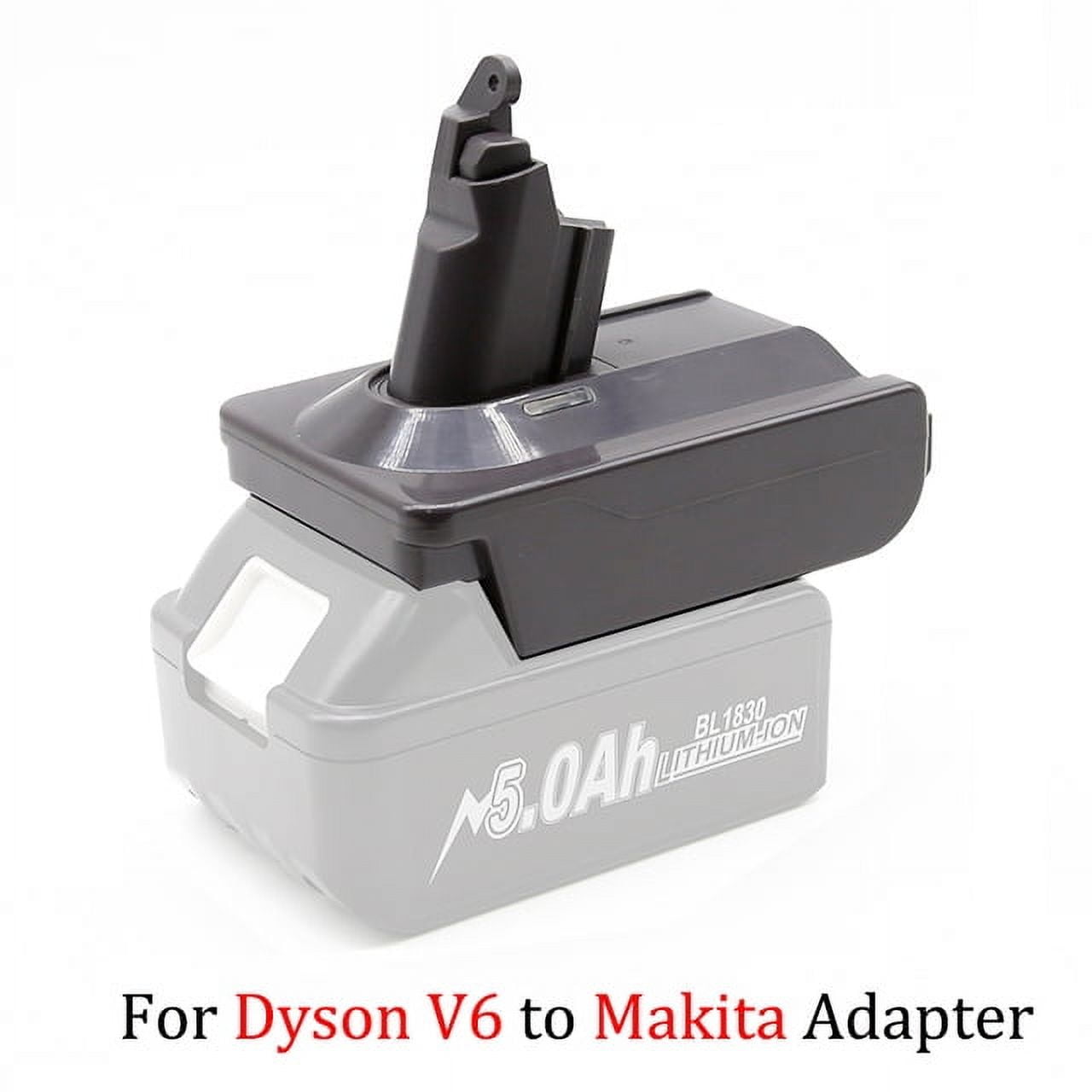 18V Lithium Battery Adapter for Dyson V6 V7 V8 Series To for Makita/Dewalt/Milwaukee Converter Vacuum Cleaner ToolDC58/SV11/SV10