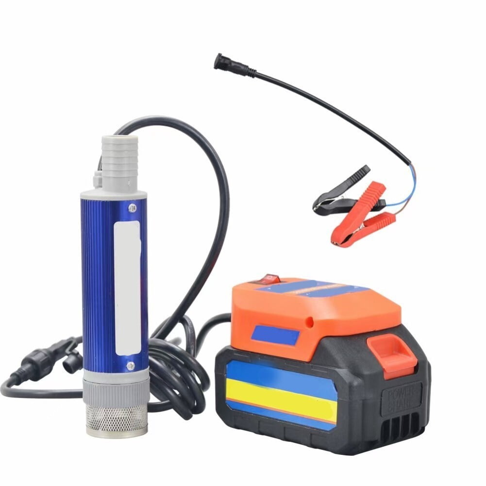 18V Lithium Battery Pump 38mm Cordless Diesel Water Pump 40-60L/min Pump