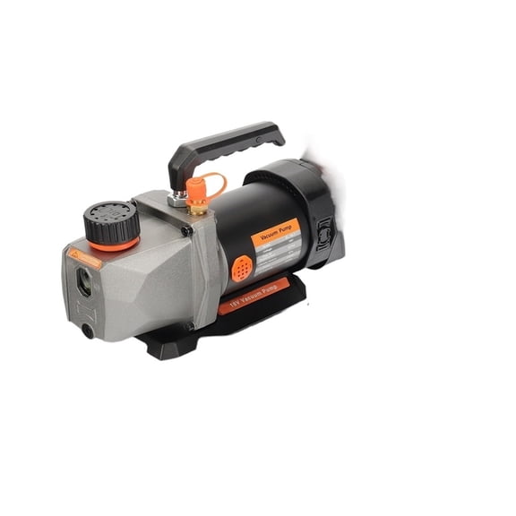 18V Lithium Battery Vacuum Pump 5Pa 80W 2.5CFM 1/4 Air Inlet Refrigeration For Car Household Air Conditioning For 18V Battery ,Outstanding Oil Inlet System