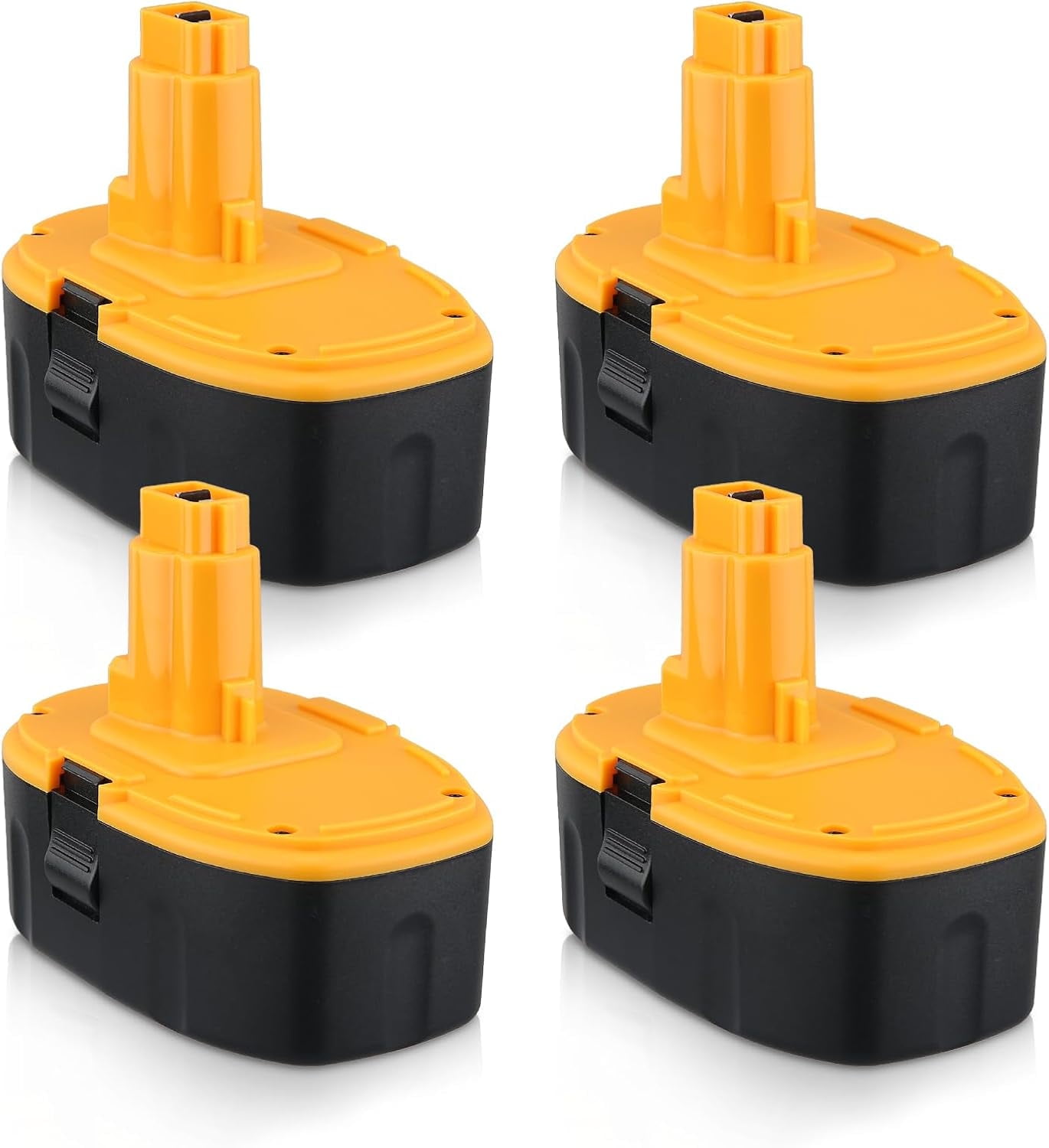 18V Replacement Battery for DeWalt DC9096 4 Packs 4.5Ah 18 Volt XRP  Replacement Batteries for DeWalt DE9096 DC9098 DE9098 DE9098 DW9096 DW9095  Cordless Power Tools - Walmart Business Supplies