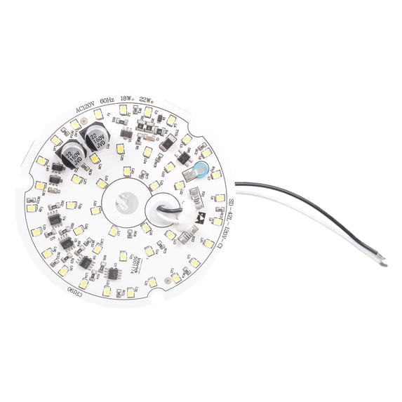 18W 120V LED Ceiling Fan Light LED Panel Retrofits Set Circular Lamp ...