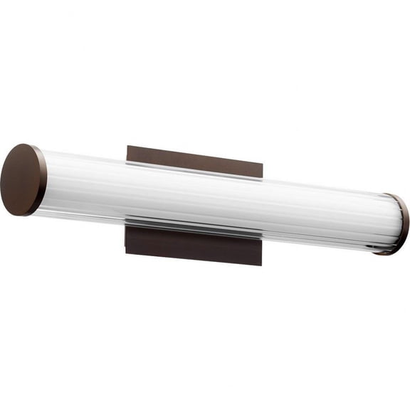 18W 2 Led Bathroom Light in Transitional Style 23.25 inches Wide By 5.25 inches High-Oiled Bronze Finish Bailey Street Home 183-Bel-3399960