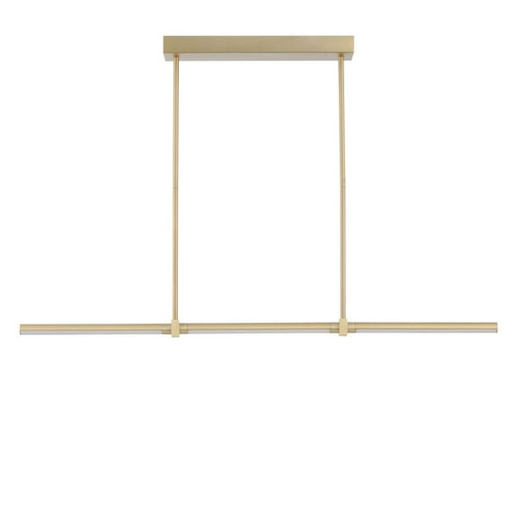 E21357-GLD-ET2 Lighting-Dorian - 18W 3 LED Linear Pendant-1 Inches Tall and 1 Inches Wide-Gold Finish