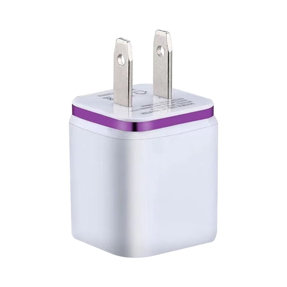 18W/3Amp Fast Charger Adapter, Multiple 2-Port USB Wall Plug Block Cube Box for iPhone 17 Pro Max Air 16 15 14 13 12 11 Pro Max Xs XR X 8 7 6 Pad, Samsung, Android