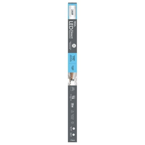 18W Equivalence General Purpose Daylight 18 in. Bi-Pin Linear LED Linear Lamp, Pack of 6