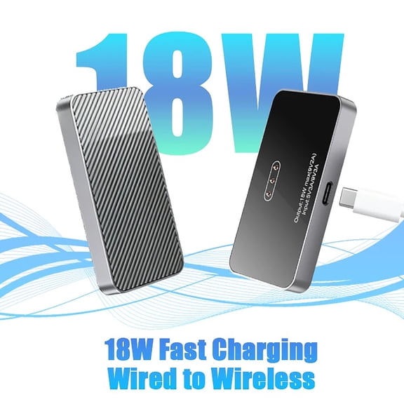 18W Fast Charging Smart Connector Charger Aluminum Alloy Magnetic Wireless Charger Module With Protect Case for iPad Pro 13"/11"