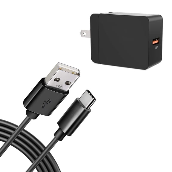 18W Fast Home Charger 6ft Long USB-C Cable for Samsung Galaxy XCover6 Pro/Xcover7/XCover7 Pro - Power Cord Wall AC Adapter Long Wire QC3