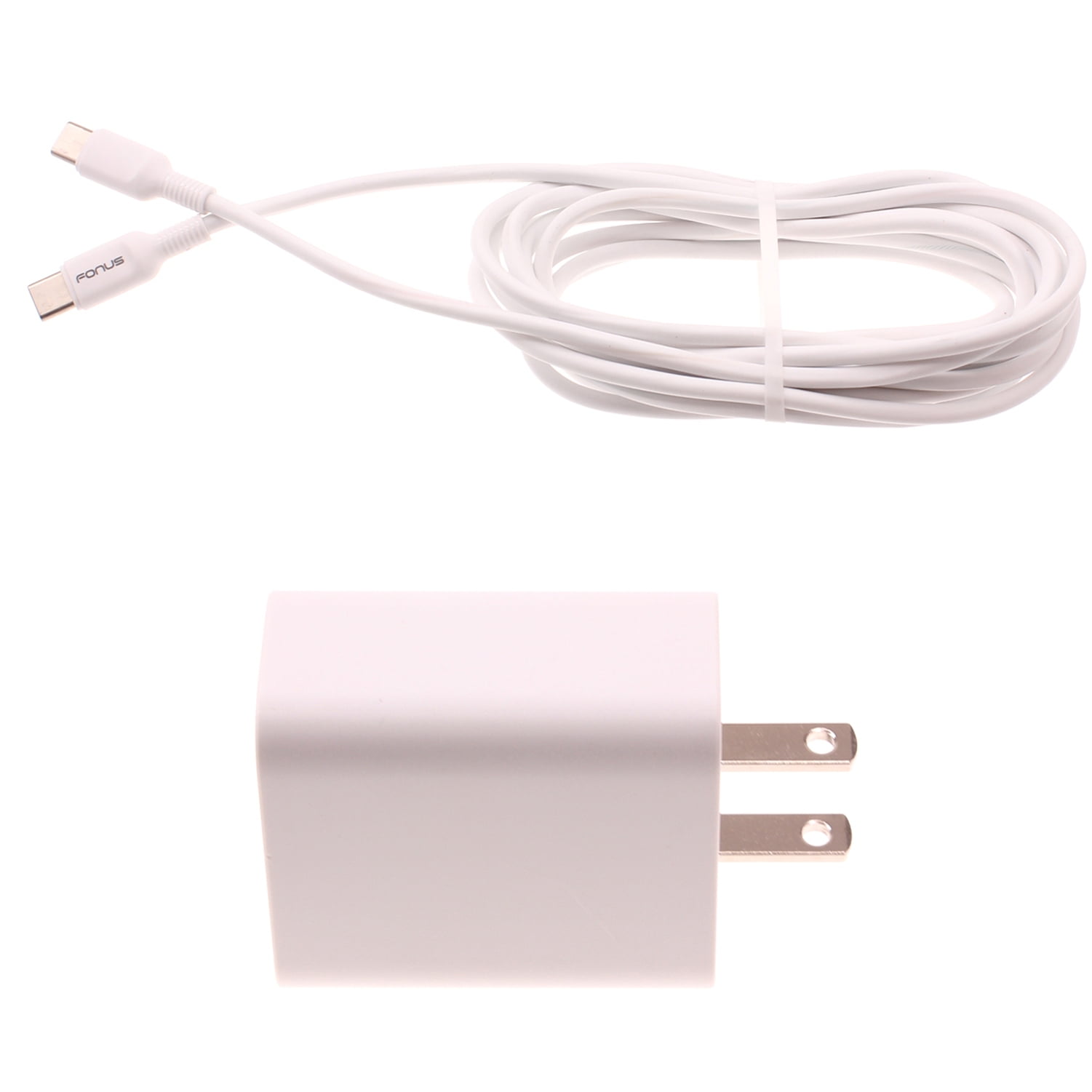 18W Fast Home Charger for Motorola Moto G Play (2023) Phone - PD Type-C 6ft USB-C Cable Quick Power Adapter Compatible With Moto G Play (2023)