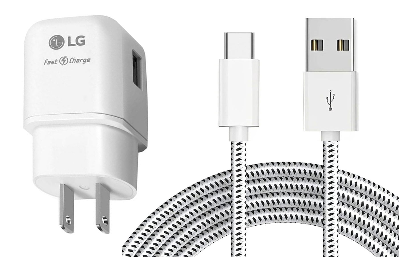 18W Fast Home Charger for Nokia G90/G100/G300/G310 5G - 6ft USB-C Cable Power Adapter QC3.0 TYPE-C Cord Travel for Nokia G90/G100/G300/G310 5G