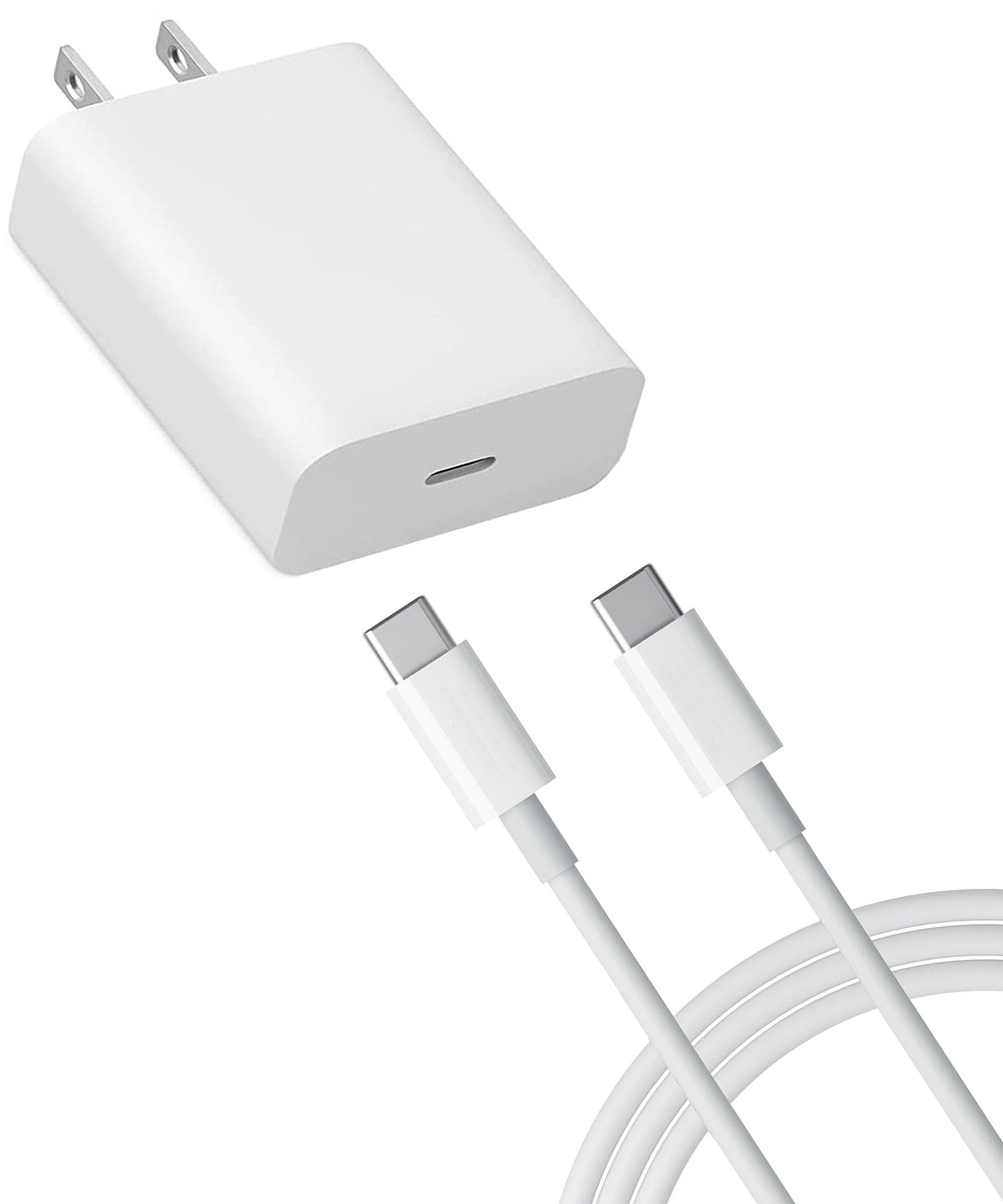18W Fast Home Charger for Nokia T20/T21 - PD Type-C 6ft USB-C Cable Quick Power Adapter Travel Wall