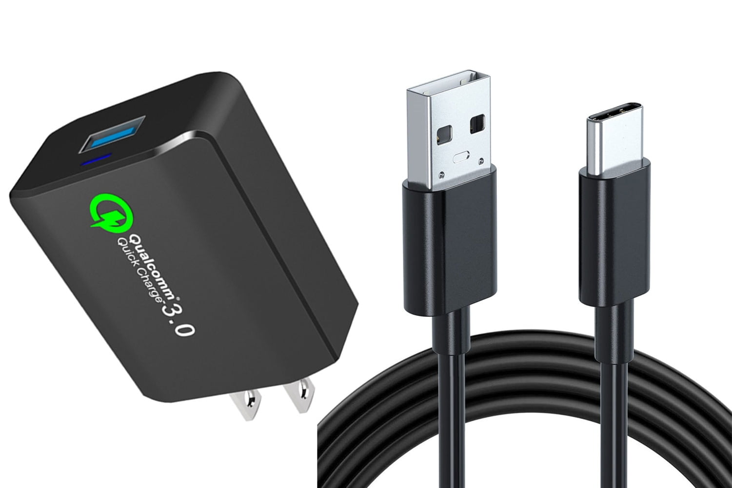18W Fast Home Charger for Samsung Galaxy A15/A14 5G Phones - 6ft USB Cable Type-C Turbo Charge Travel for Galaxy A15/A14 5G