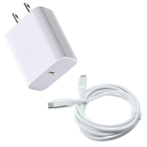 18W Fast Home Charger for Samsung Galaxy Note 10/Plus - PD Type-C 6ft USB-C Cable Quick Power Adapter Travel for Galaxy Note 10/Plus