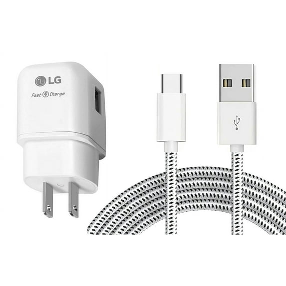18W Fast Home Charger for Samsung Galaxy Tab S9 FE/Plus - 6ft USB-C Cable Power Adapter QC3.0 TYPE-C Cord Travel for Galaxy Tab S9 FE/Plus