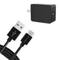 thumbnail image 1 of 18W Fast Home Charger for Samsung Galaxy Tab S9 FE/Tab S9 FE Plus/S9 Ultra 14.6" - 6ft Long USB-C Cable Power Cord Wall AC Adapter Long Wire QC3, 1 of 8