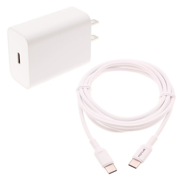 18W Fast Home Charger for Samsung Galaxy Z Fold5/Fold4/Flip5/Flip4 - PD Type-C 6ft USB-C Cable Quick Power Adapter Travel