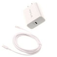 thumbnail image 1 of 18W PD Home Charger for Verve Snap, Iris Flip Phones - Fast Type-C 10ft Long Cable Quick Power Adapter for Consumer Cellular Verve Snap, Iris Flip, 1 of 7
