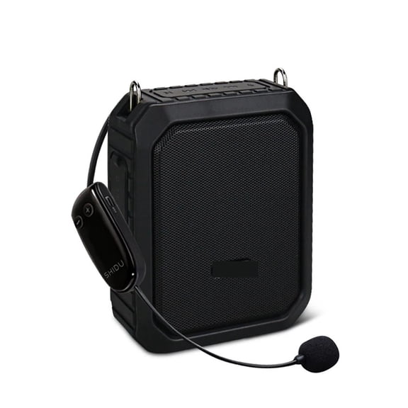 18W Portable Wireless Voice Amplifier For Teachers UHF Microphone Waterproof Speaker As 4400mAh Power Bank ,High Sound