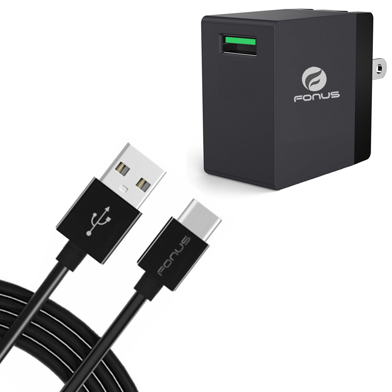 18W Quick Home Charger for Samsung Galaxy A16 5G - 6ft USB Cable Power Cord Travel Wall for Galaxy A16 5G