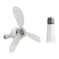 thumbnail image 1 of 18W Socket Mount Fan Space Efficient Screw in Cooling Fan AC85-265V Kitchen, 1 of 7