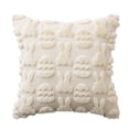 thumbnail image 1 of 18X18 inch Easter 3D Textured Embroidery Throw Pillow Cover Decorative Cushion Case for Holiday Home Decor Seasonal Accent Soft Sofa Pillow Protector Quality Decor, 1 of 3